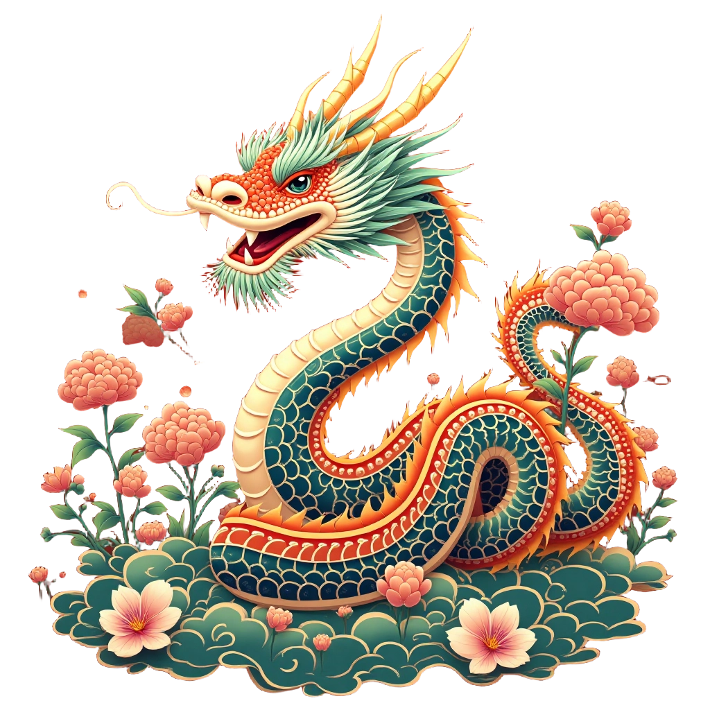 Traditional Chinese Dragon Art